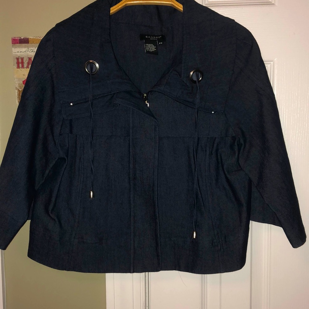 Sandro Lightweight Denim Jacket - image 1